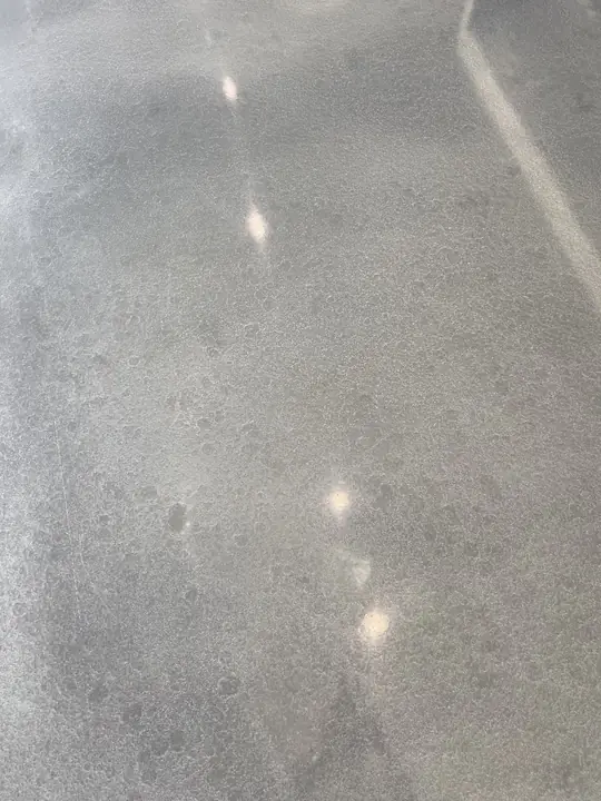 Polished Grey Metallic Epoxy Floor La Quinta Ca